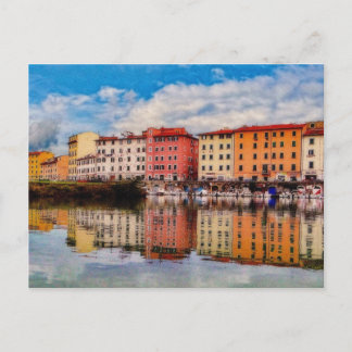 Postal Reflexiones del puerto (Pintadas)