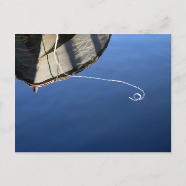 Postal Reflexiones en barco: Derwentwater (Anverso)