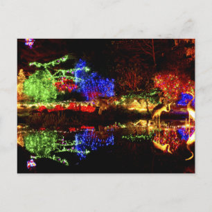 Postal Reflexiones festivas - Parque Estatal Shore Acres 