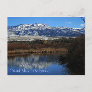 Postal Reflexiones, Grand Mesa Colorado