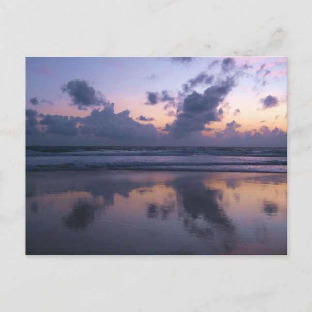 Postal Reflexiones nocturnas en Karon Beach (Anverso)