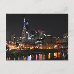 Postal Reflexiones nocturnas Nashville, Tn - Postcard