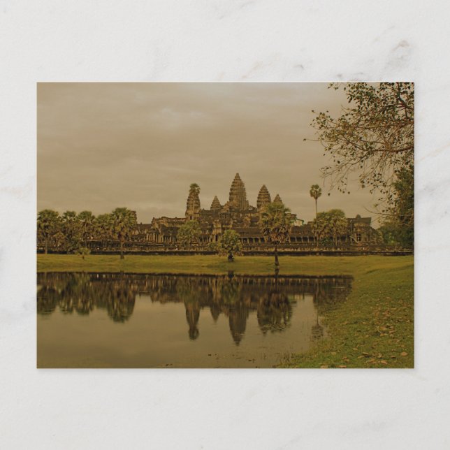 Postal Reflexiones sobre Angkor Wat (Anverso)