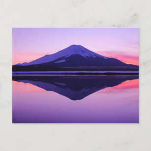 Postal Reflexiones sobre el agua Sakasa-Fuji