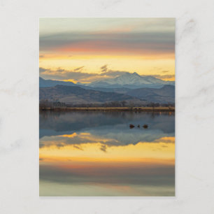 Postal Reflexiones sobre el lago McCall