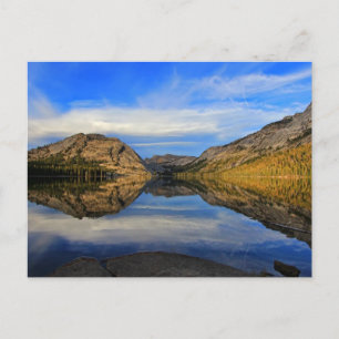 Postal Reflexiones sobre el lago Tenaya
