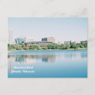 Postal Reflexiones sobre el Parque del Corazón de Omaha, 