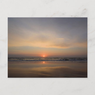 Postal Reflexiones sobre la costa del mar