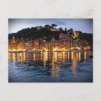 Postal Reflexiones sobre Portofino, Italia Postcard