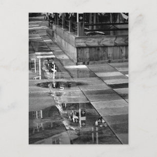 Postal Reflexiones tras la lluvia en el lugar Aubry Vieux