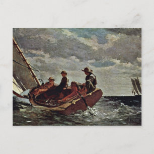 Postal Refresca Por Homer Winslow (Mejor Calidad)