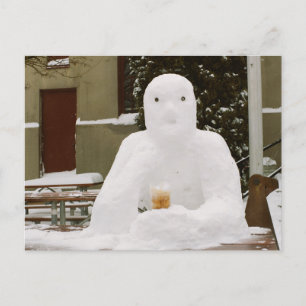 Postal Refrescamiento Del Helado