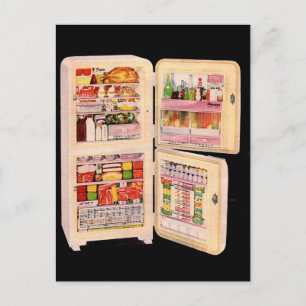 Postal refrigerador de abundancia