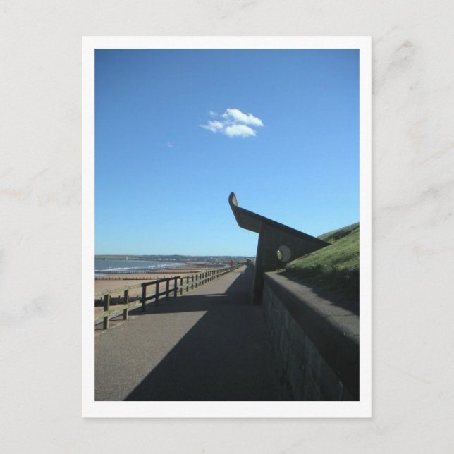 Postal Refugio de playa (Anverso)