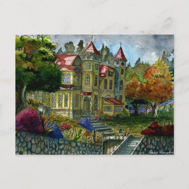 Postal Refugio del escritor  (Anverso)