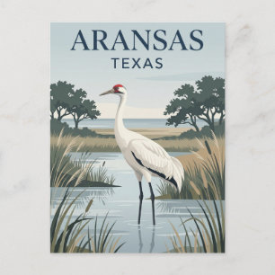 Postal Refugio Nacional de Vida Silvestre Aransas EE. UU.