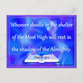 Postal Refugio salmista