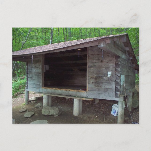 Postal Refugio Telephone Pioneers Appalachian Trail (Anverso)