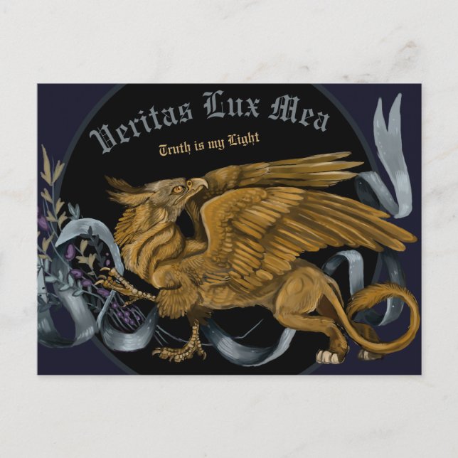 Postal Regal Gold Griffin Card (Anverso)