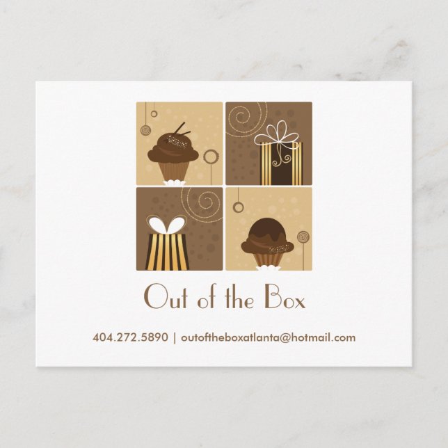 Postal Regalo creativo (Anverso)