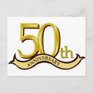 Postal Regalo de 50 años personalizado