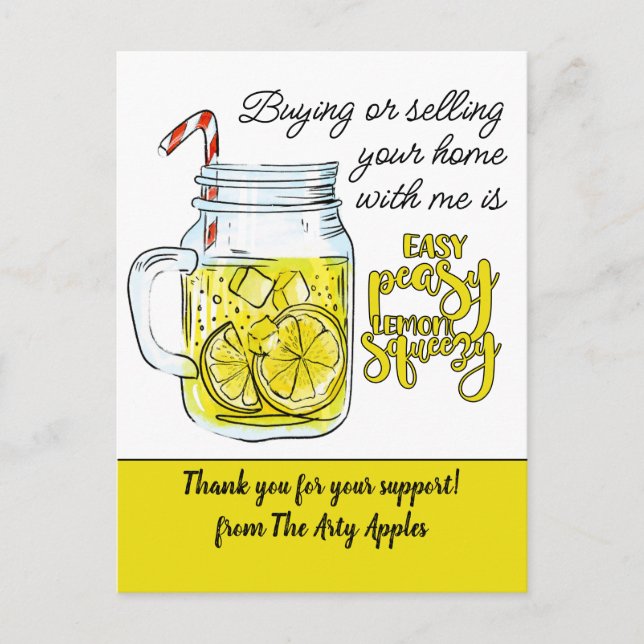 Postal regalo de agradecimiento al personal voluntario cl (Anverso)