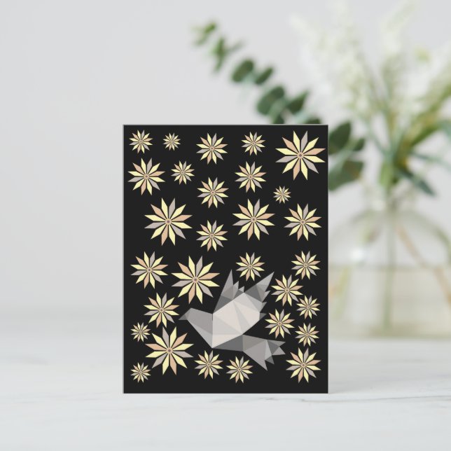 Postal regalo de amor (Anverso de pie)