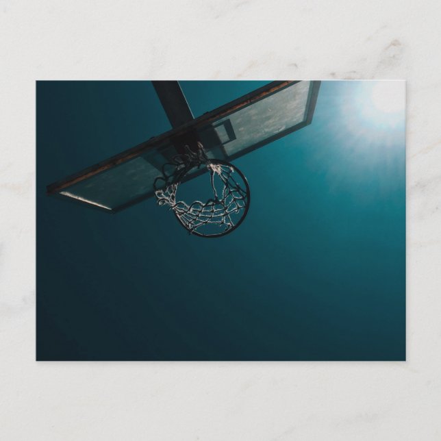 Postal Regalo de baloncesto (Anverso)
