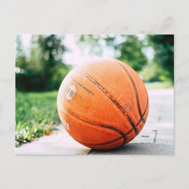 Postal Regalo de baloncesto (Anverso)