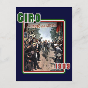 Postal Regalo de ciclismo de Italia de 1909