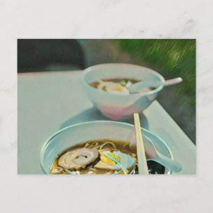Postal Regalo de cumpleaños de Ramen