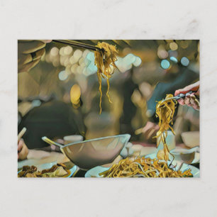 Postal Regalo de cumpleaños de Ramen