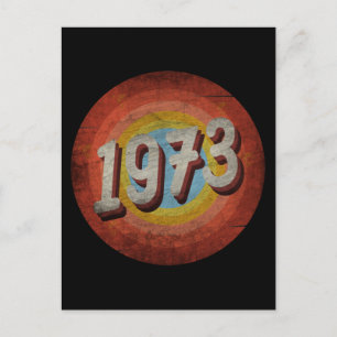 POSTAL REGALO DE CUMPLEAÑOS PARA HOMBRES MUJERES DE 1973