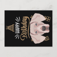 Regalo de cumpleaños Weimaraner