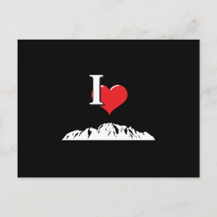 Postal Regalo de escalada de montañas rocosas Idea de reg