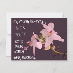 POSTAL REGALO DE FLORES DE CUMPLEAÑOS PARA LA HIJA HERMAN