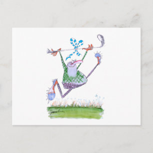 Postal regalo de golf, tony fernandes