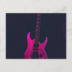 Postal Regalo de guitarra acústica