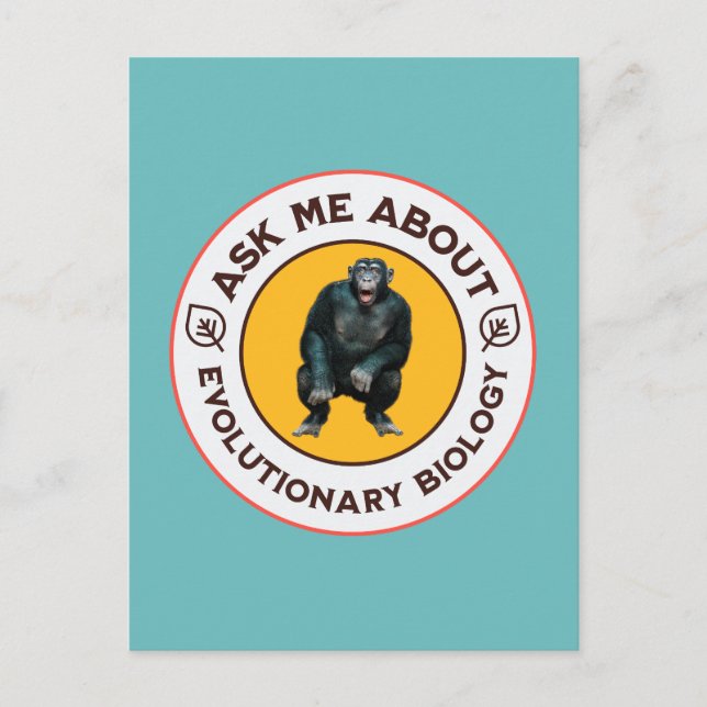 Postal Regalo de humor de nerd sobre meme divertido de bi (Anverso)