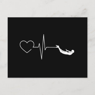 Postal Regalo de latidos para nadadores