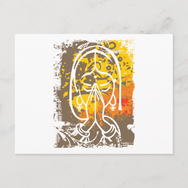 Postal Regalo de Namaste (Anverso)