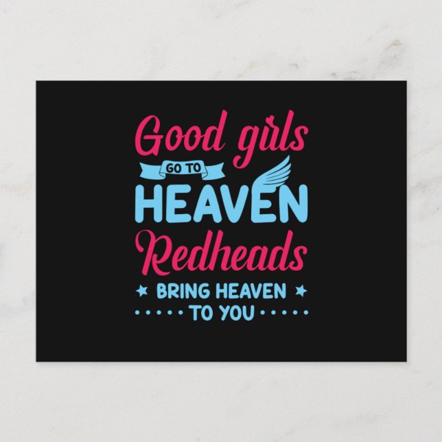 Postal Regalo de pececillos de jengibre rojo de cabeza ro (Anverso)