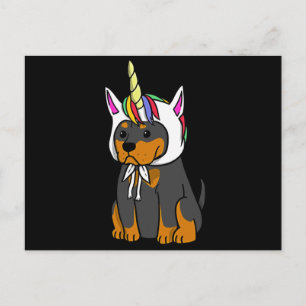 Postal Regalo de perro Bebé rottweiler
