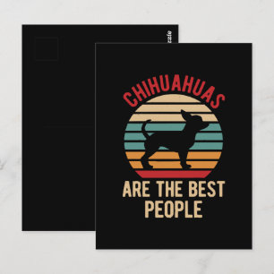 Postal Regalo de perros chihuahua divertidos