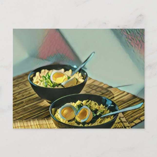 Postal Regalo de Ramen Japonés (Anverso)