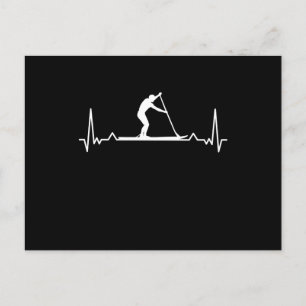 Postal Regalo de remo en stand up paddle para remadores