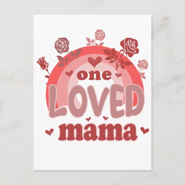 Postal Regalo de San Valentín | Una Mamá Querida (Anverso)