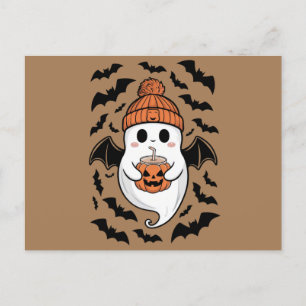 Postal Regalo de temporada espeluznante de Halloween