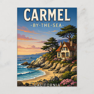 Postal Regalo de viaje a Carmel-by-the-Sea California