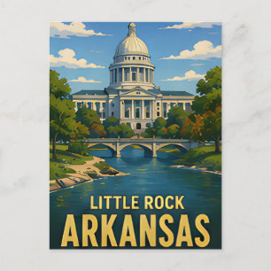 Postal Regalo de viaje a Little Rock Arkansas